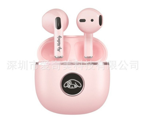 Audífonos Bluetooth Melody Cinnamoroll Kuromi Sanrio