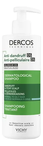 Shampoo Anticaspa Vichy Dercos Para Cabello Graso 390Ml