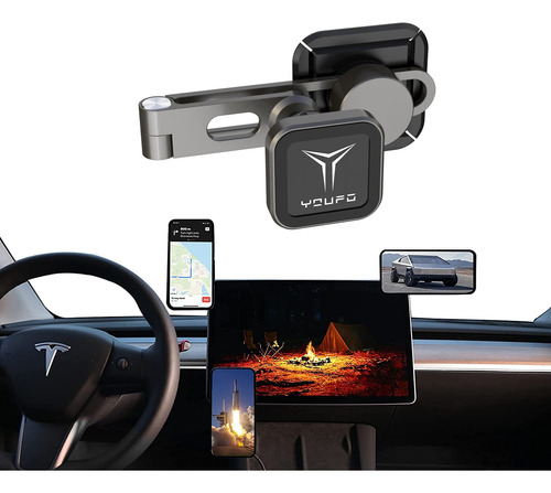 Soporte De Coche Plegable Invisible Para Tesla Model 3/mode