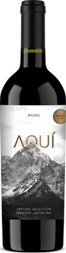 Vino Aqui Malbec- Bodega Antigal