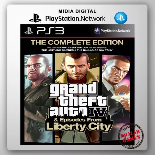 Gta 4 Grand Theft Auto Iv Complete Edition - Jogos Ps3 Psn