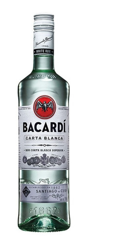 Ron Bacardi Carta Blanca 750ml