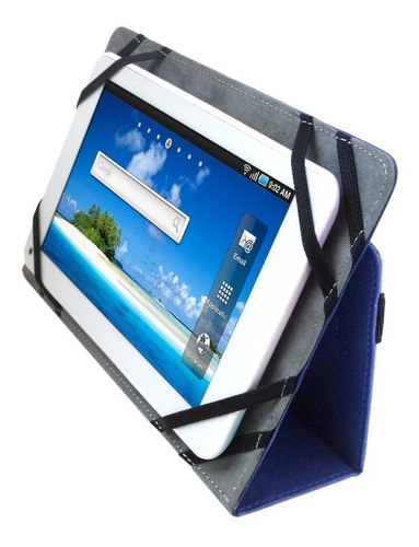 Carcasa Tablet 7 A 8 PuLG Universal Fiddler Azul Fd-ma8706a