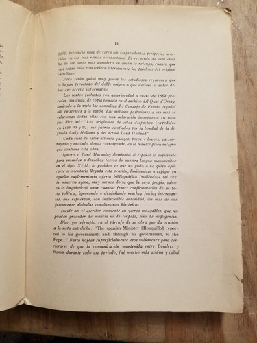 Correspondencia Entre Dos Embajadores - El Duque De Maura (Usado)