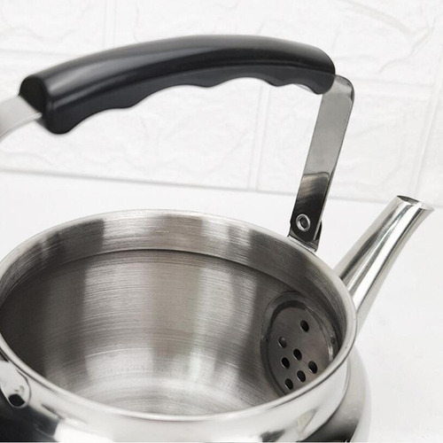 Para Hervidor Agua Acero Inoxidable Portátil 0.8l Plata