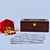 Comprar Juego De Mesa Loteria Familiar Con Fichas De Madera