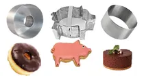 Comprar Cortador Marcador Puerquitos, Aros Repostería Y Donas 3 Pz