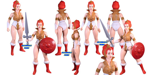 Motu Teela Masters Of The Universe Super7 Con Protector Vint
