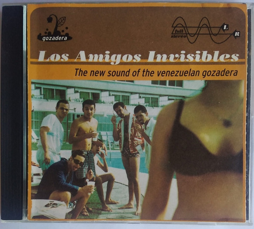 Los Amigos Invisibles. Cd Original, Usado 