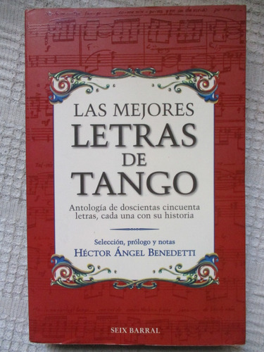 Héctor Benedetti - Las Mejores Letras De Tango : Antología