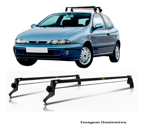 Rack De Teto Aço Fiat Marea Fiat Brava Bagageiro