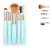 Comprar Brochas Pinceles De Maquillaje Para Rostro Set X5