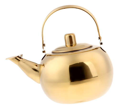 Auge Hervidor De Té De Acero Inoxidable, 2,5 L, Color Dorado