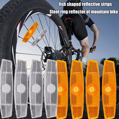 - (w) Reflector De Advertencia Para Bicicleta, Radio De
