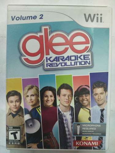 Glee: Karaoke Revolution - Nintendo Wii - Mídia Física (Usado)