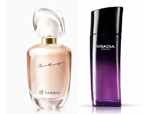 Perfume Ser Dama + Osadia Caballero Ya - mL a $1687