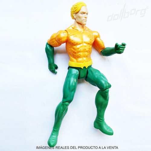 Figura Aquaman Mattel True Moves 12 Pulgadas (Usado)