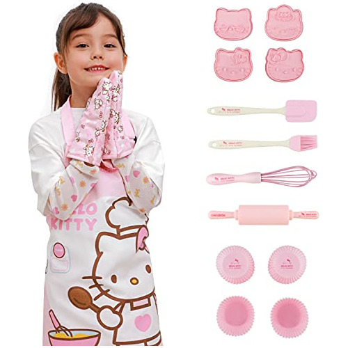 Hello Kitty Kids Baking Set Caja De Regalo, Kit Combina...