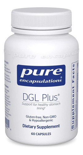 Pure Encapsulations | Regaliz Desglicirrizado I 60 Capsulas