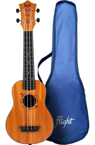 Ukelele Flight Soprano Tus53 Mahogany 