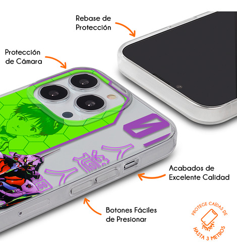 Funda Para Huawei Evangelion Eva 01 You Can (not) Advance