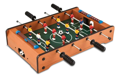 Juego De Futbol Para Mesa Mini Taca Taca Portatil De Madera