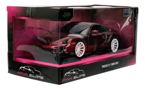 1/24 Porsche 911 Turbo (997) Jada Color Guinda