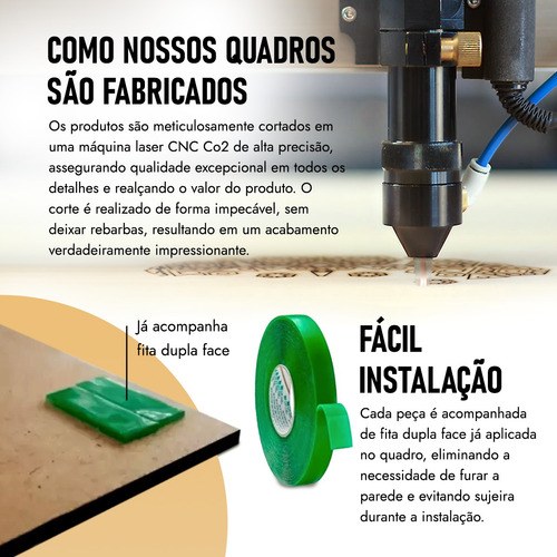Frase De Parede Mdf Abençoados Por Deus Decorativo Quarto