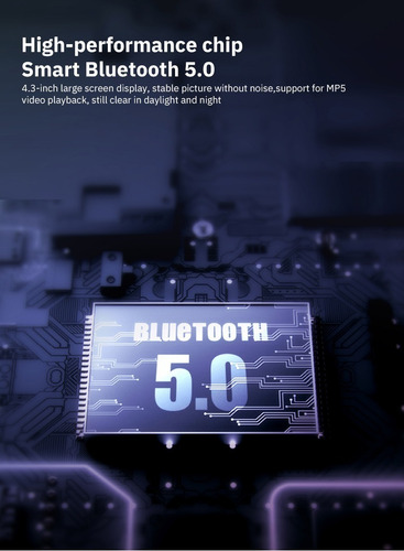 Imagen 5 de 10 de Reproductor Mp5 Bluetooth Auto Estereo Fm Usb Tf D4596bt