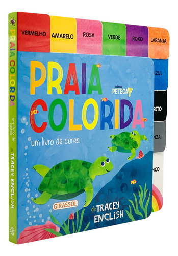 Peteca - Praia Colorida (livro Editora Girassol)