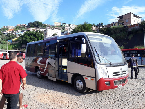 Imagem 1 de 15 de Microonibus Rodoviário Induscar Foz Vwood (blumenau/sc)