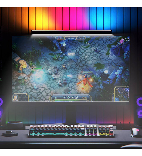 Barra De Luz Primus Nimbus2l Para Monitor Dual Con Control