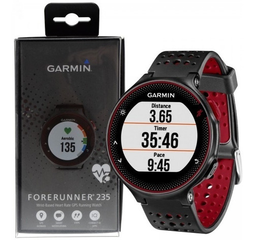 Reloj Garmin Forerunner 235 Marsala Negro/rojo Nuevo Gps Hr | EnvÃo gratis