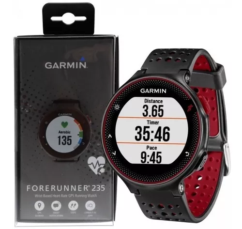Garmin Forerunner 235 Reloj GPS Running Negro / Gris