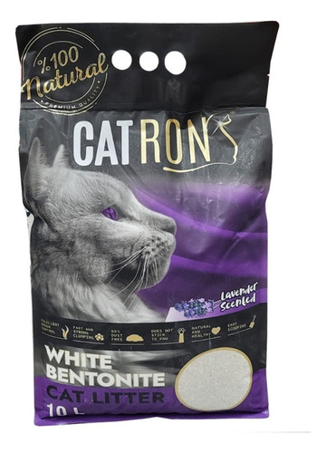 Arena Sanitaria Aglomerante Catron Lavanda 8,5kg