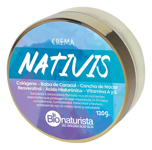 Crema Nativis Bionaturista Formula Rica En Nutrientes 120gr