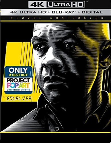 The Equalizer (4k Uhd Blu-ray Digital Hd ) Bby Steelbook Fa.
