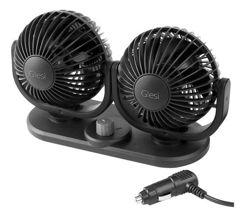 Ventiladores Para Automovil De 12v Giratorio De 360 Grados