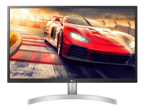 Imagen 1 de 5 de Monitor gamer LG 27UL500 led 27" blanco 100V/240V
