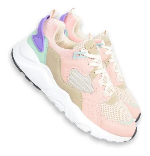 Zapatillas Sneakers Moda Mujer Urbanas Airness 1782 Liviana