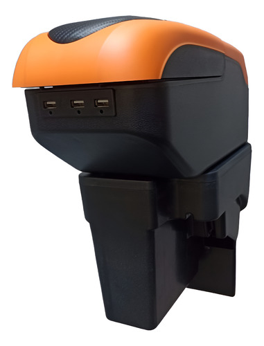 Descansabrazos Para Kia K3 /6usb/luz Led