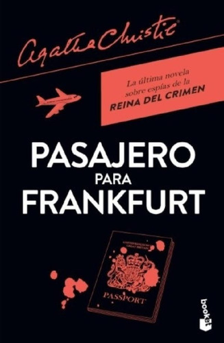 Libro - Libro Pasajero Para Frankfurt - Agatha Christie, De