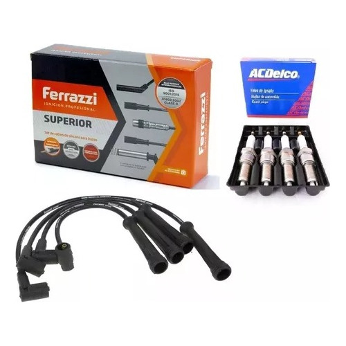 Kit Cable Y Bujia Chevrolet Aveo   2009/2011  Apto Gnc