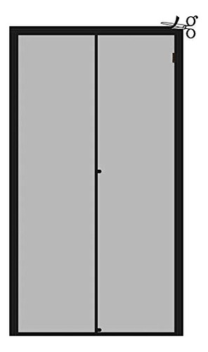 Adjustable Magnetic Screen Door Fit Doors Size Width 34...