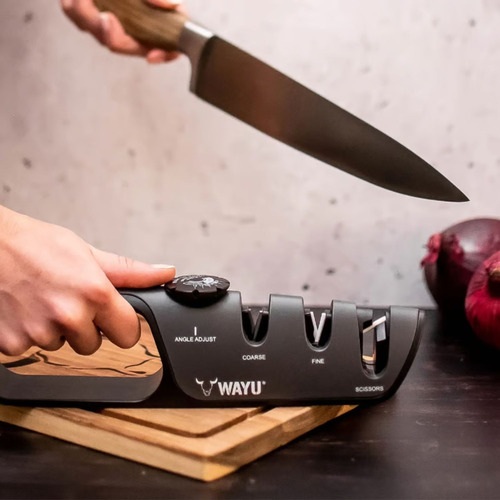 Afilador De Cuchillo Multifuncional Ajustable Limited Wayu