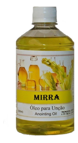 Óleo De Mirra 500ml  Essência Importada - Melhor Qualidade