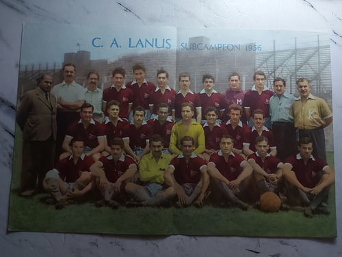 Antigua Lamina. C. A. Lanus Futbol. Ian1144