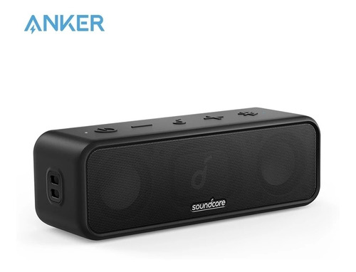 Caixa De Som Bluetooth Anker Soundcore 3 -24hrs Bateria 16w Cor Preto 110V/220V