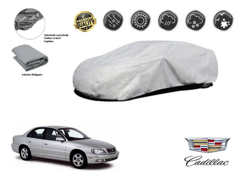 Forro Cubreauto Afelpada Premium Cadillac Catera 3.0l 2000