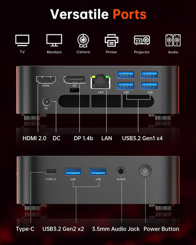 Mini Pc Acemagician K1 Ryzen 7 5700u 16 Gb/512 Gb Ssd